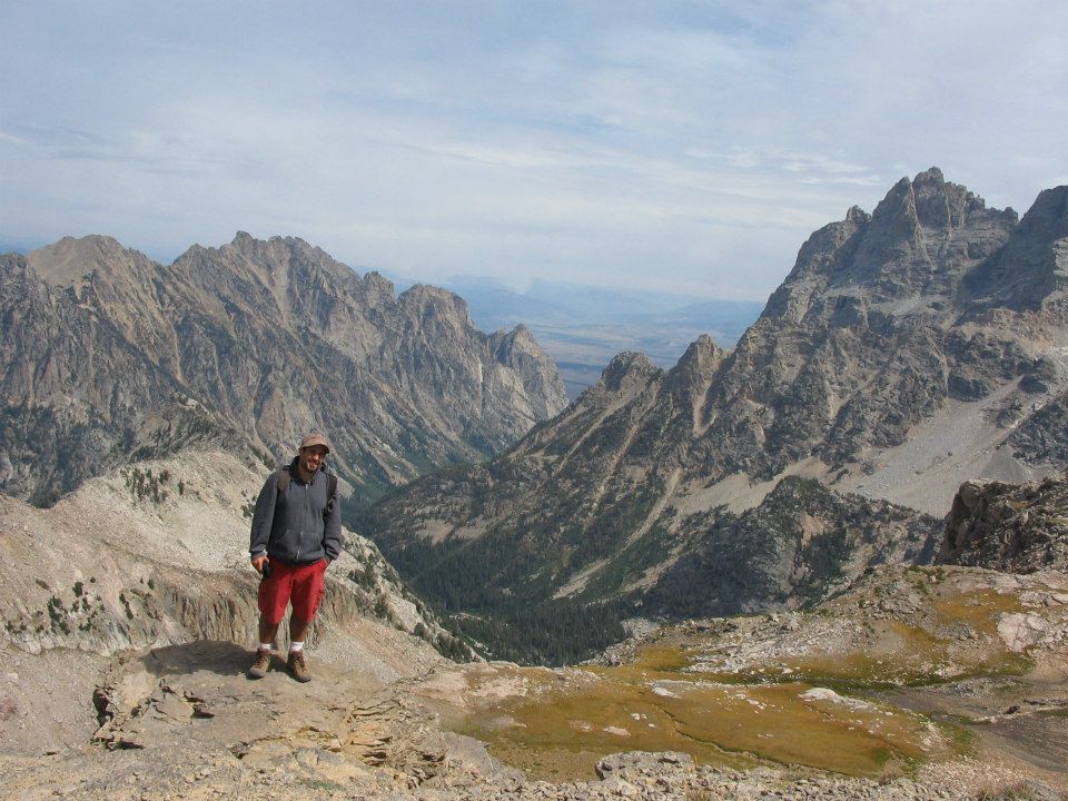 LAN Acupuncture hiking in Tetons